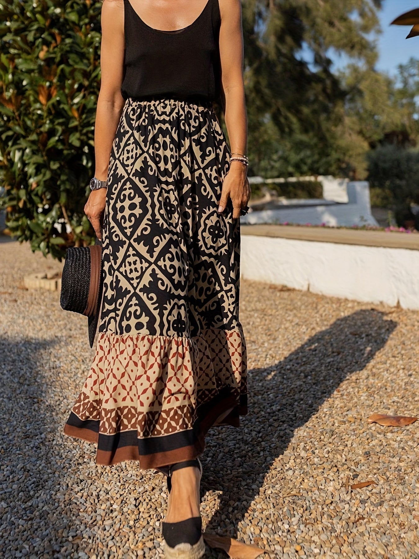 Cassey - Bohemian Style Skirt