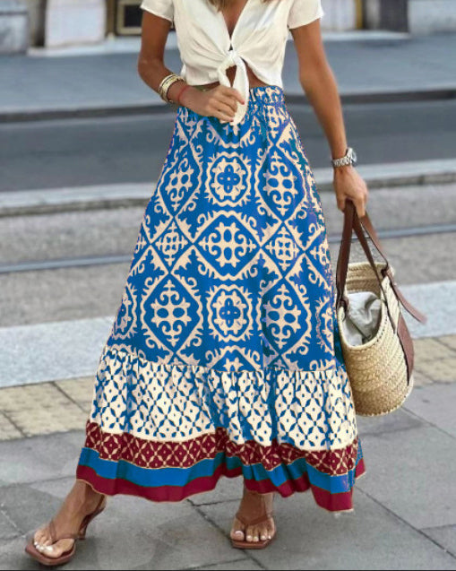 Cassey - Bohemian Style Skirt