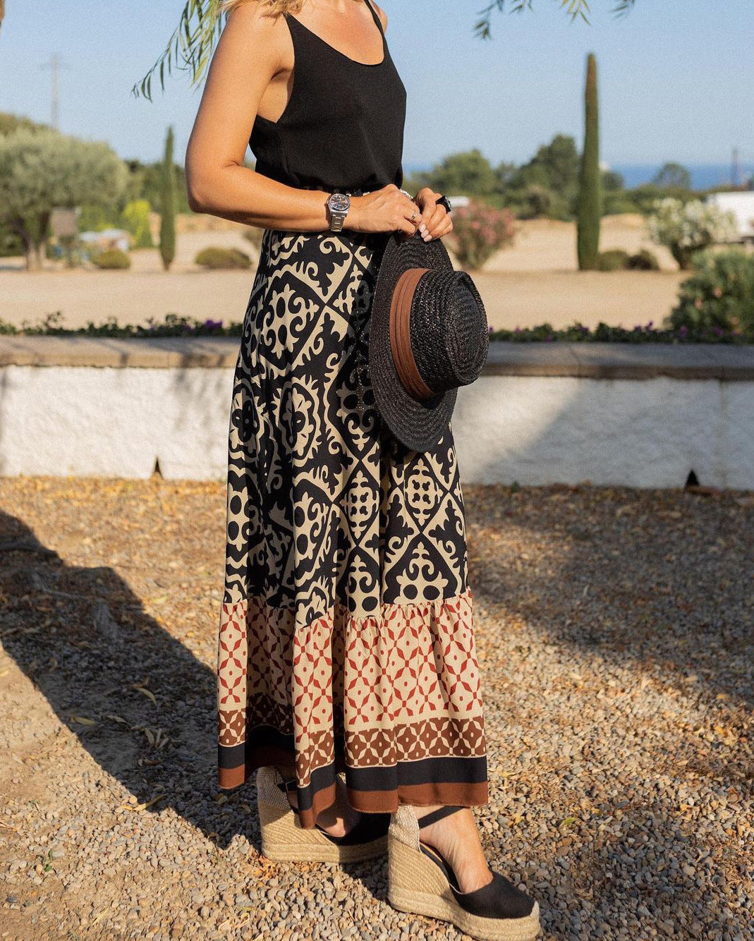 Cassey - Bohemian Style Skirt