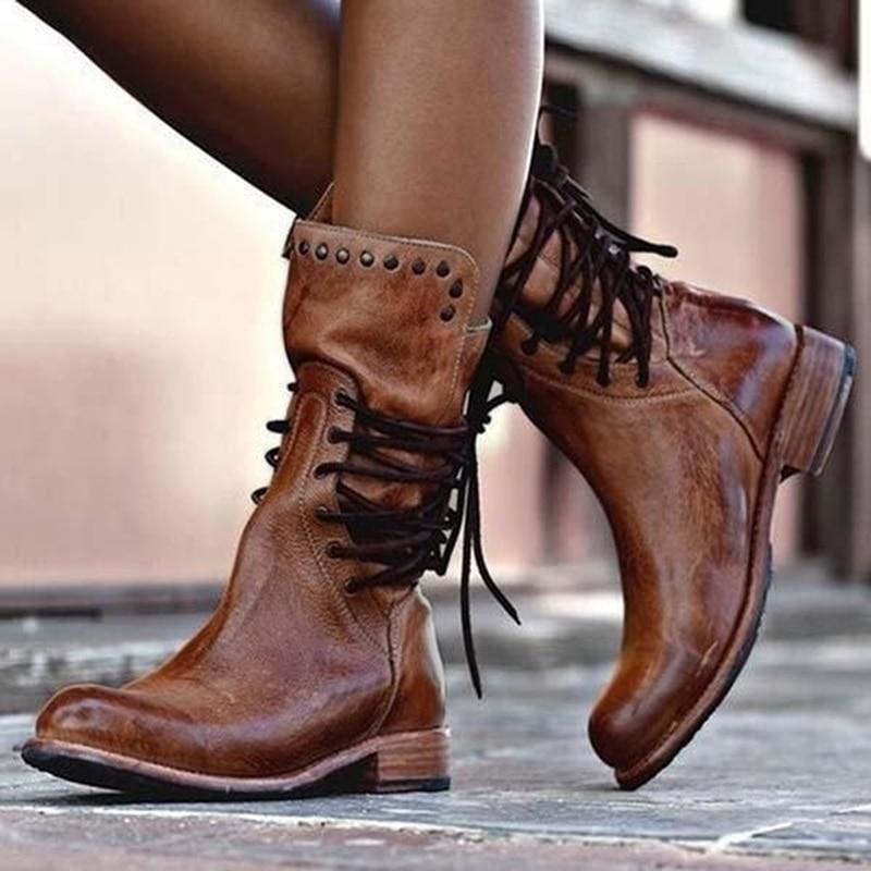 Mona™ | Lace-Up Boots