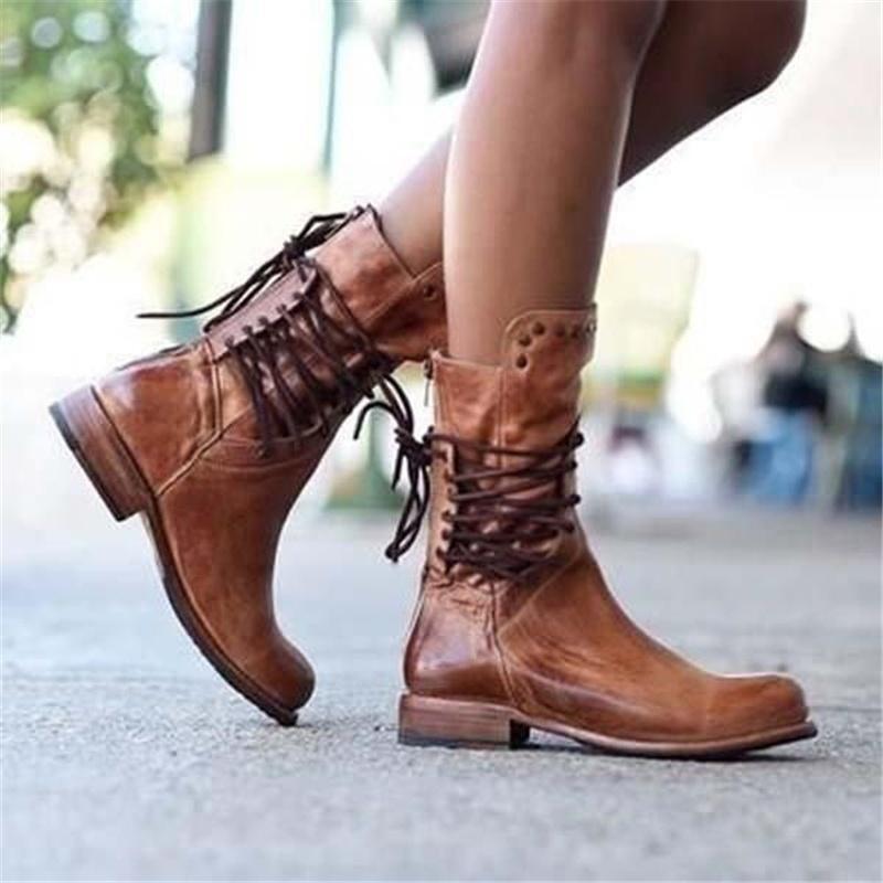 Mona™ | Lace-Up Boots