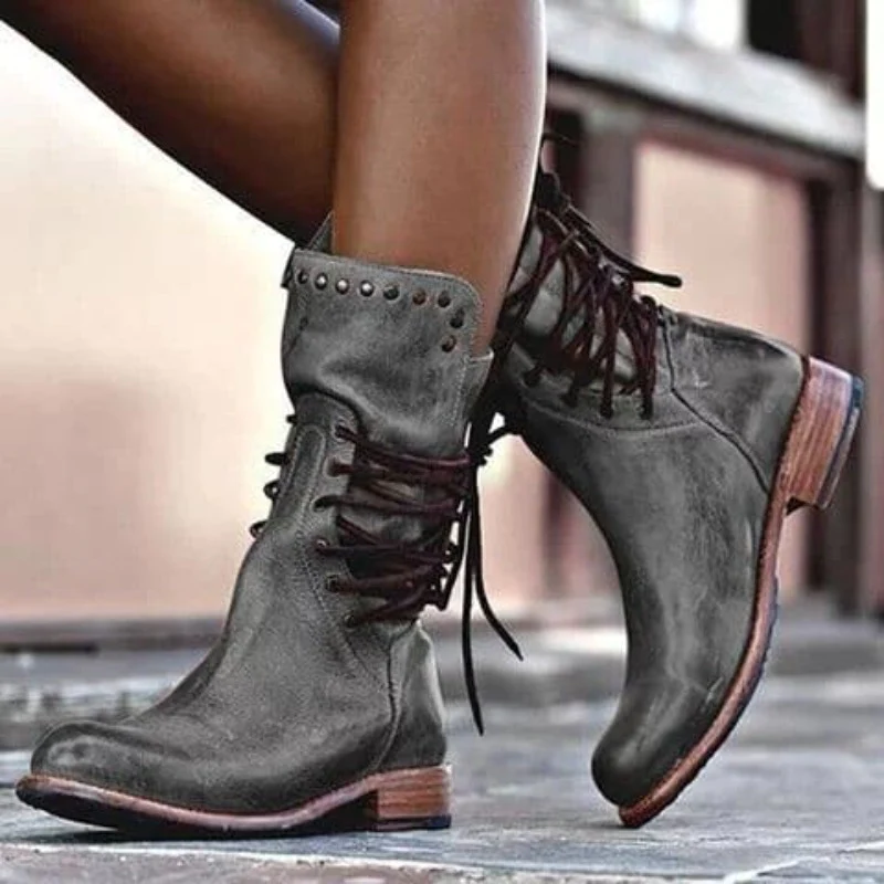 Mona™ | Lace-Up Boots