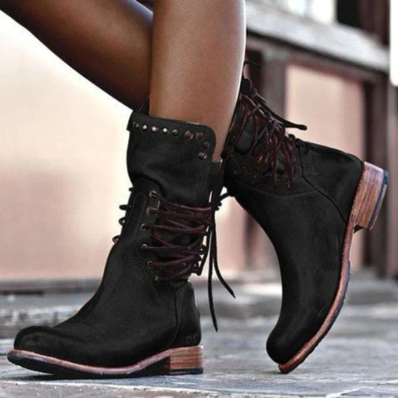 Mona™ | Lace-Up Boots