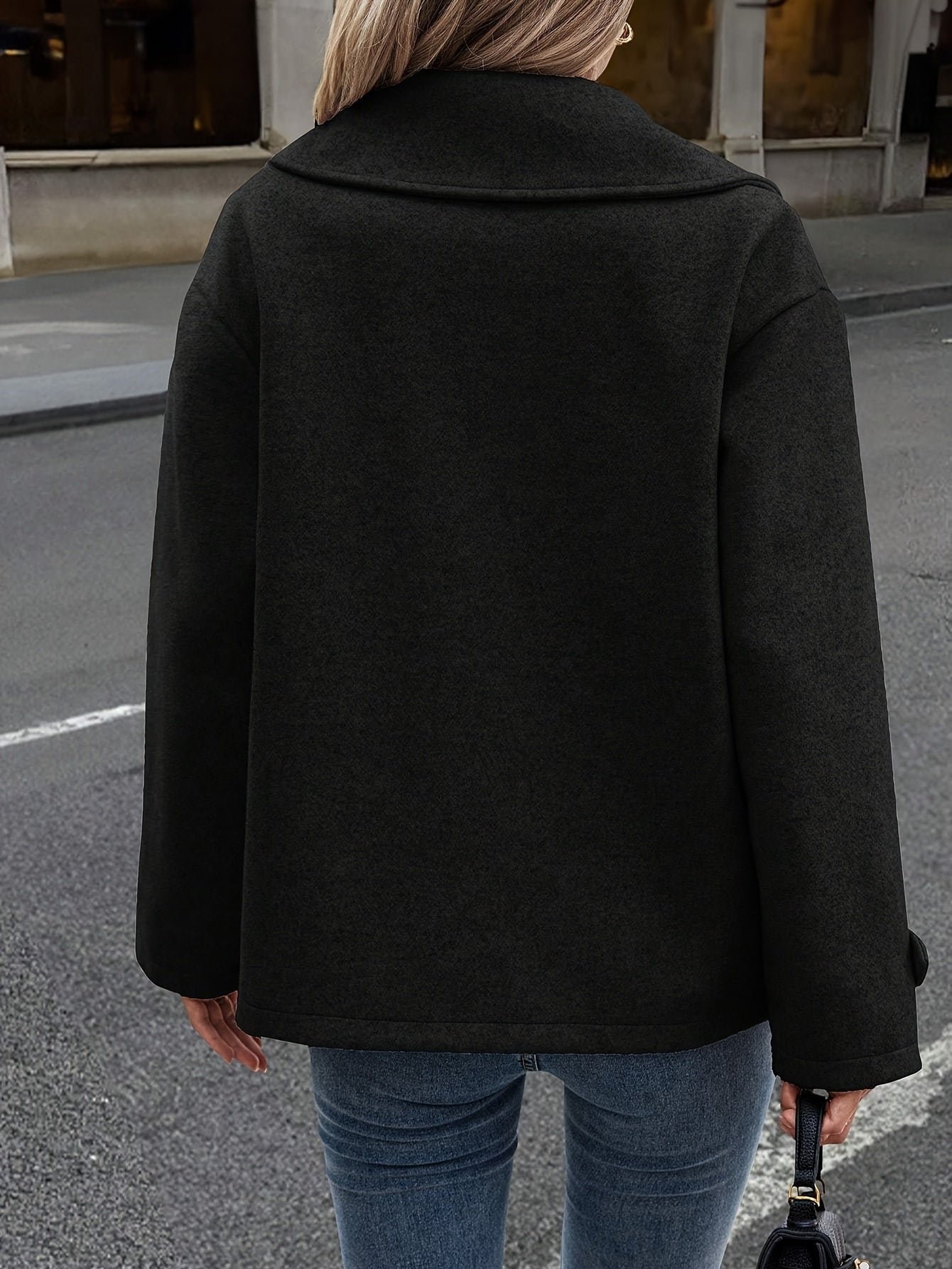 Bobbi™ | Stylish Double-Breasted Jacket with Button Details