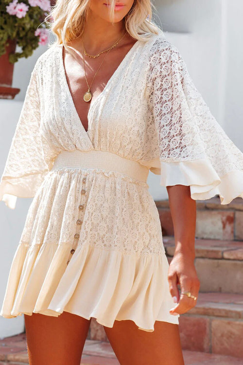 Destiny™ | Embroidered Mini Dress