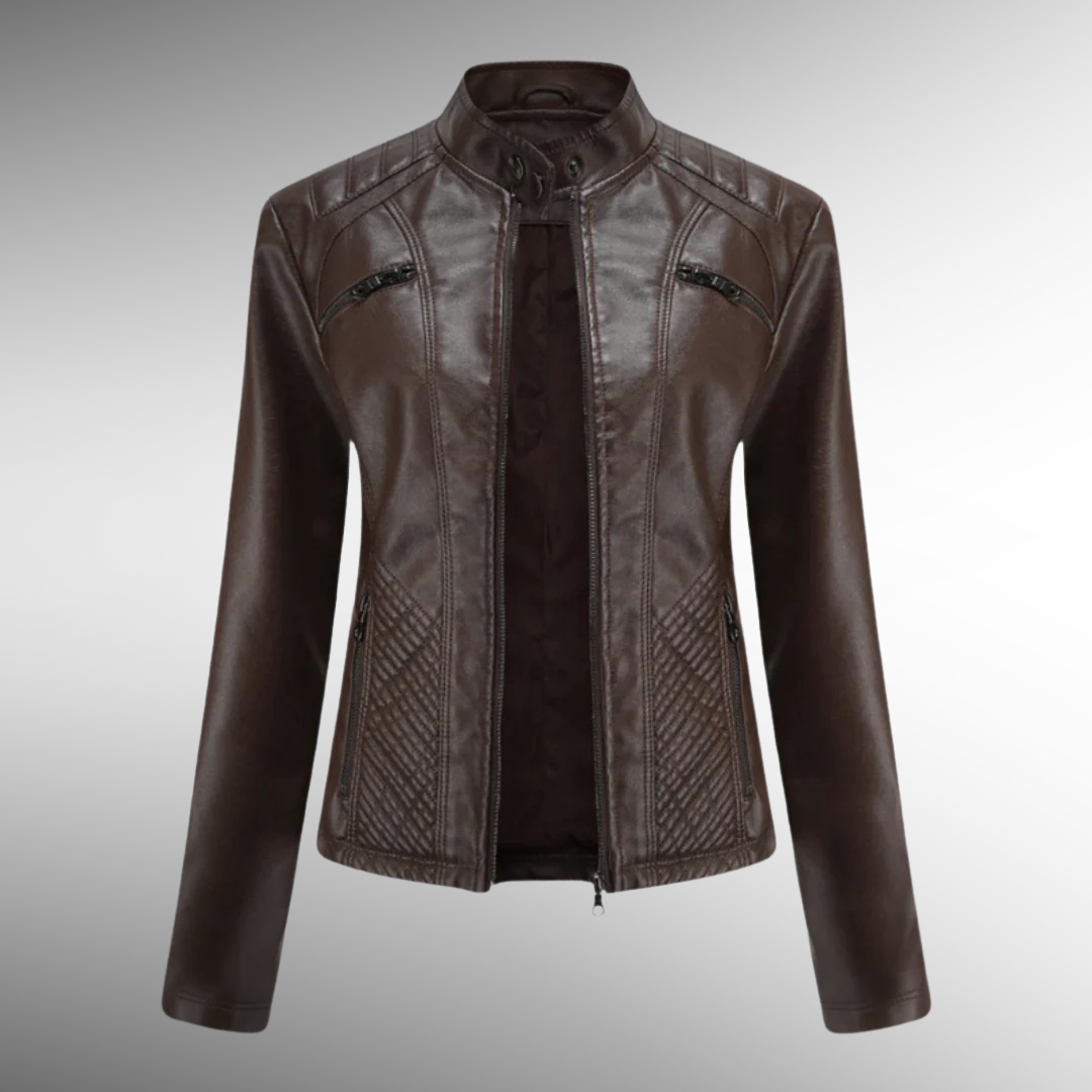 Robyn™ Stylish Leather Jacket