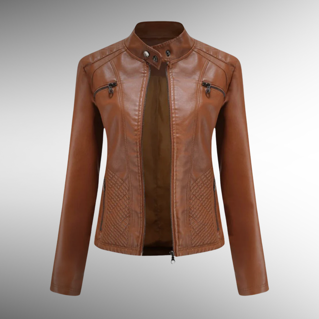Robyn™ Stylish Leather Jacket