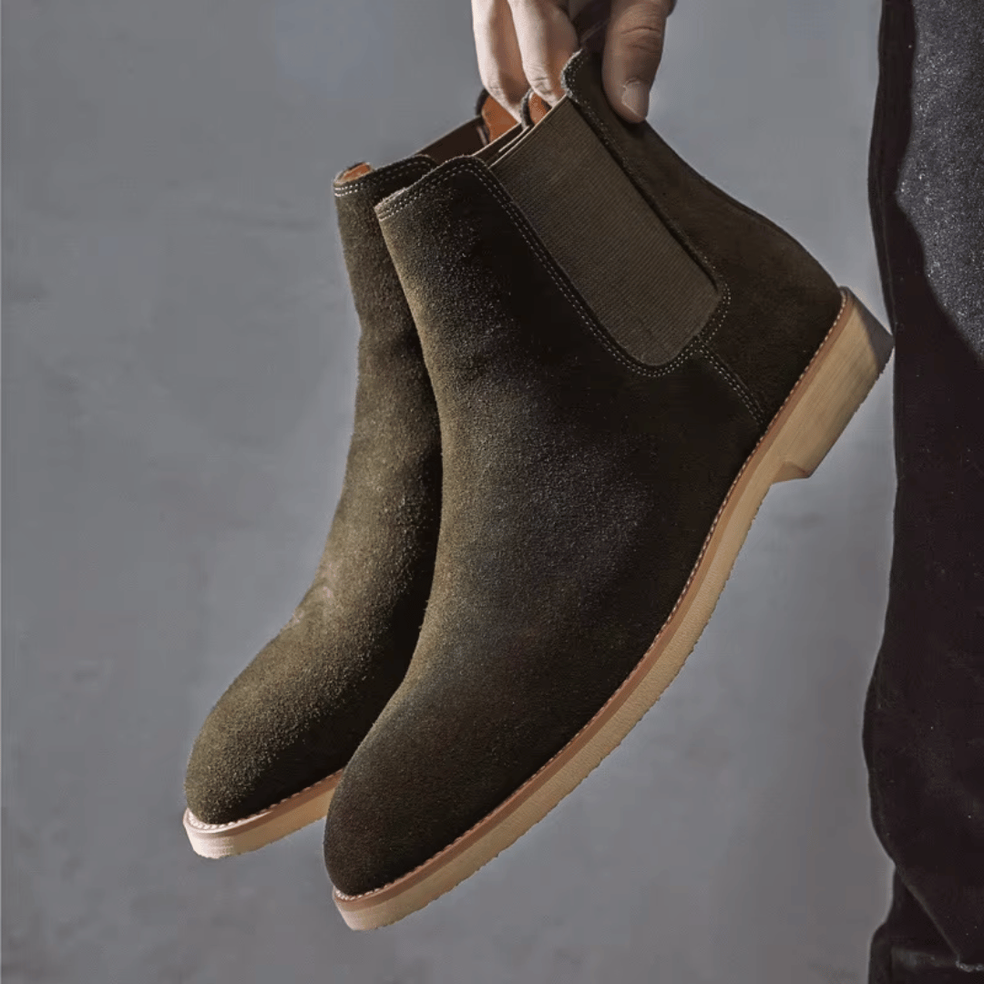 Amino - Suede Chelsea boots