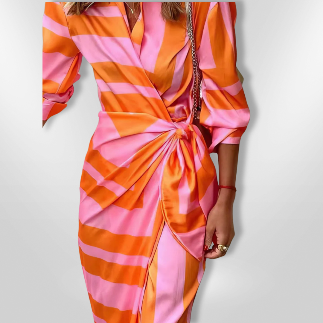MILANA | Printed Wrap Dress