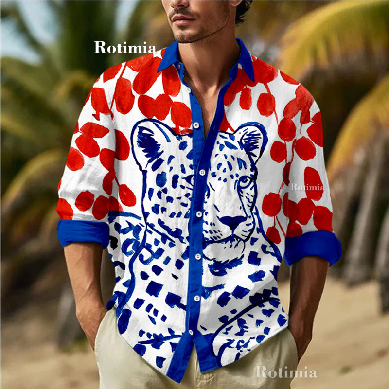 Resort Leopard Print Two-Piece Set