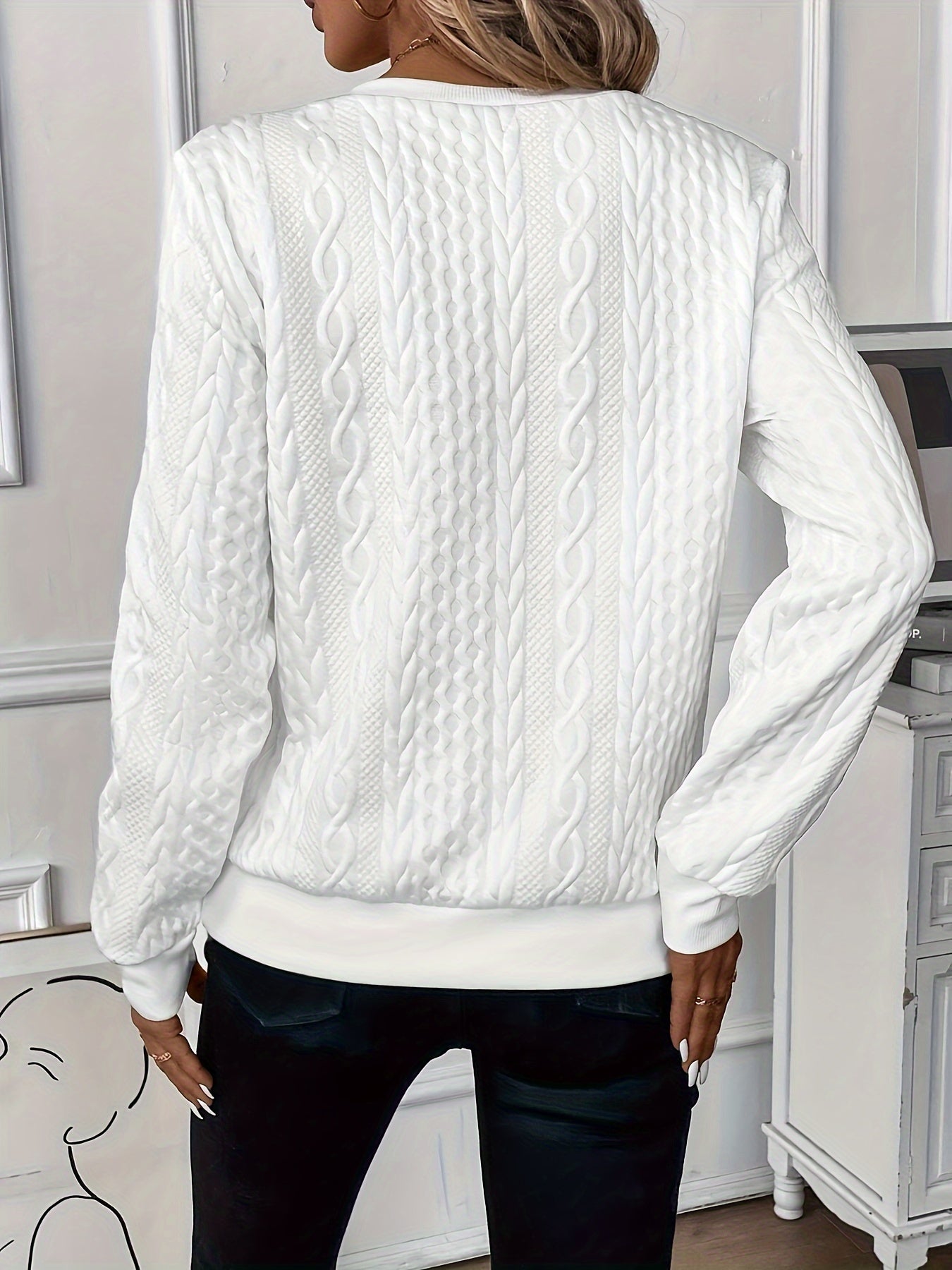 Luz - Elegant Jumper with Zip