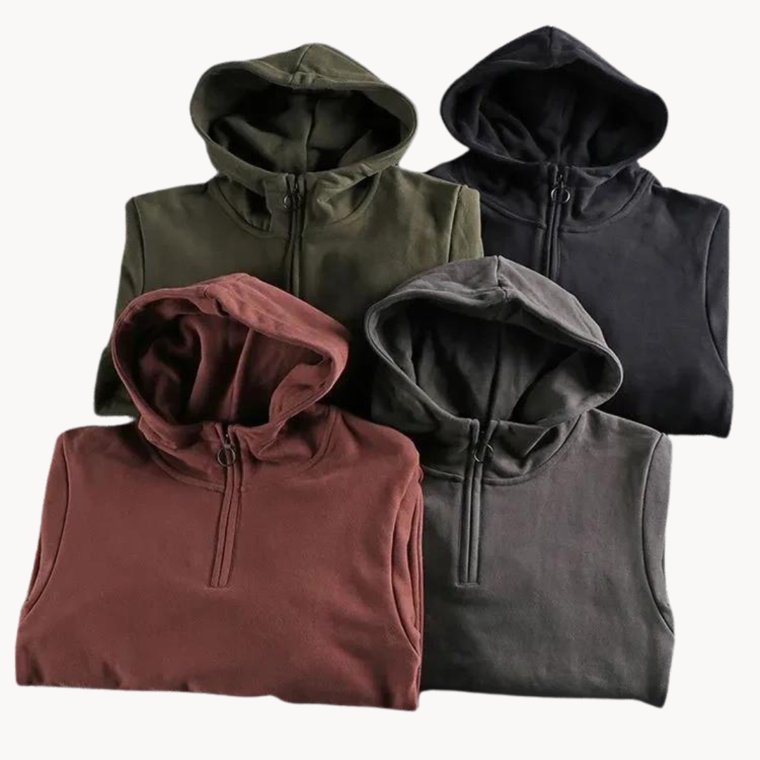 Nolan | Quarter Zip Hoodie