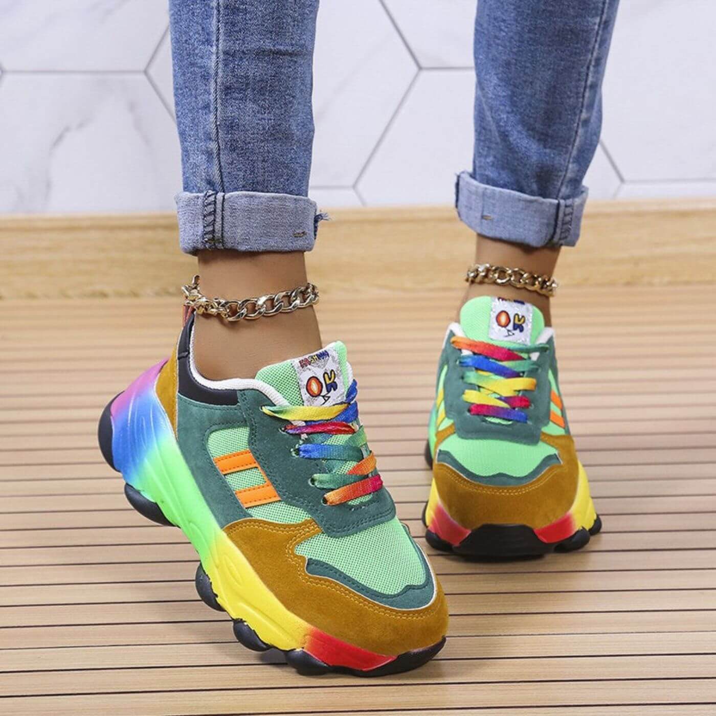Isabel™ - Colorful Orthopedic Sneakers