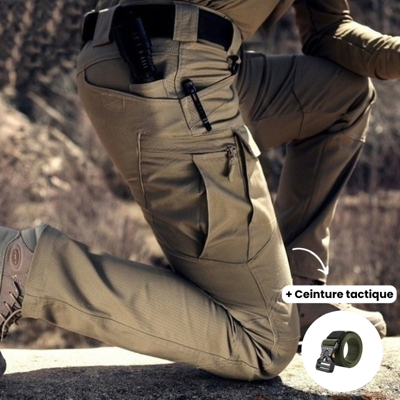 Flick™ | Luxe 7-Pocket Ultra-Resistant Pants with Belt