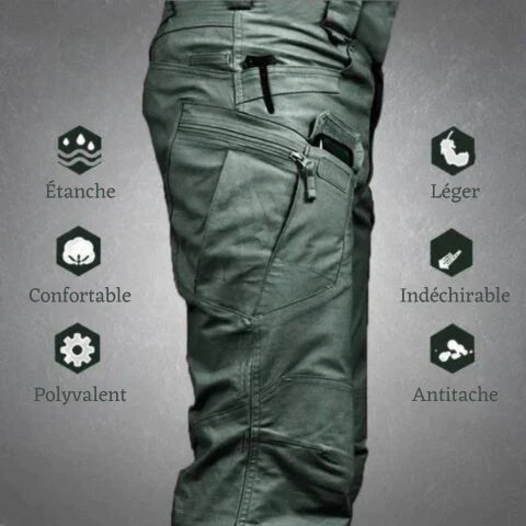 Flick™ | Luxe 7-Pocket Ultra-Resistant Pants with Belt