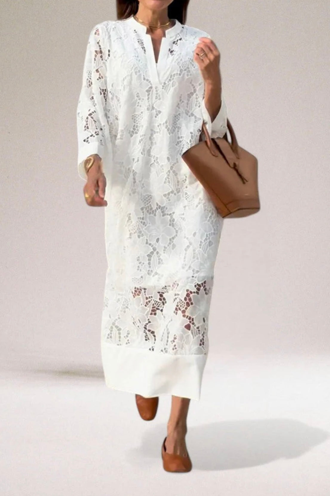 GIA - LACE MAXI DRESS