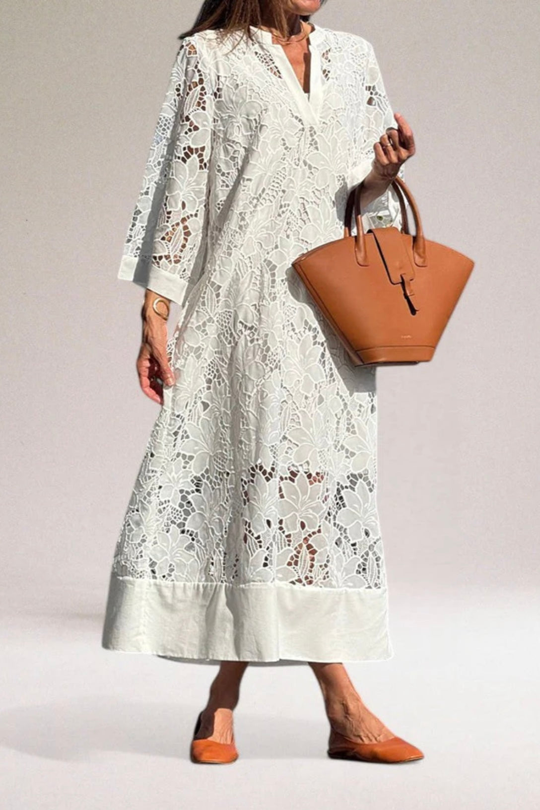 GIA - LACE MAXI DRESS