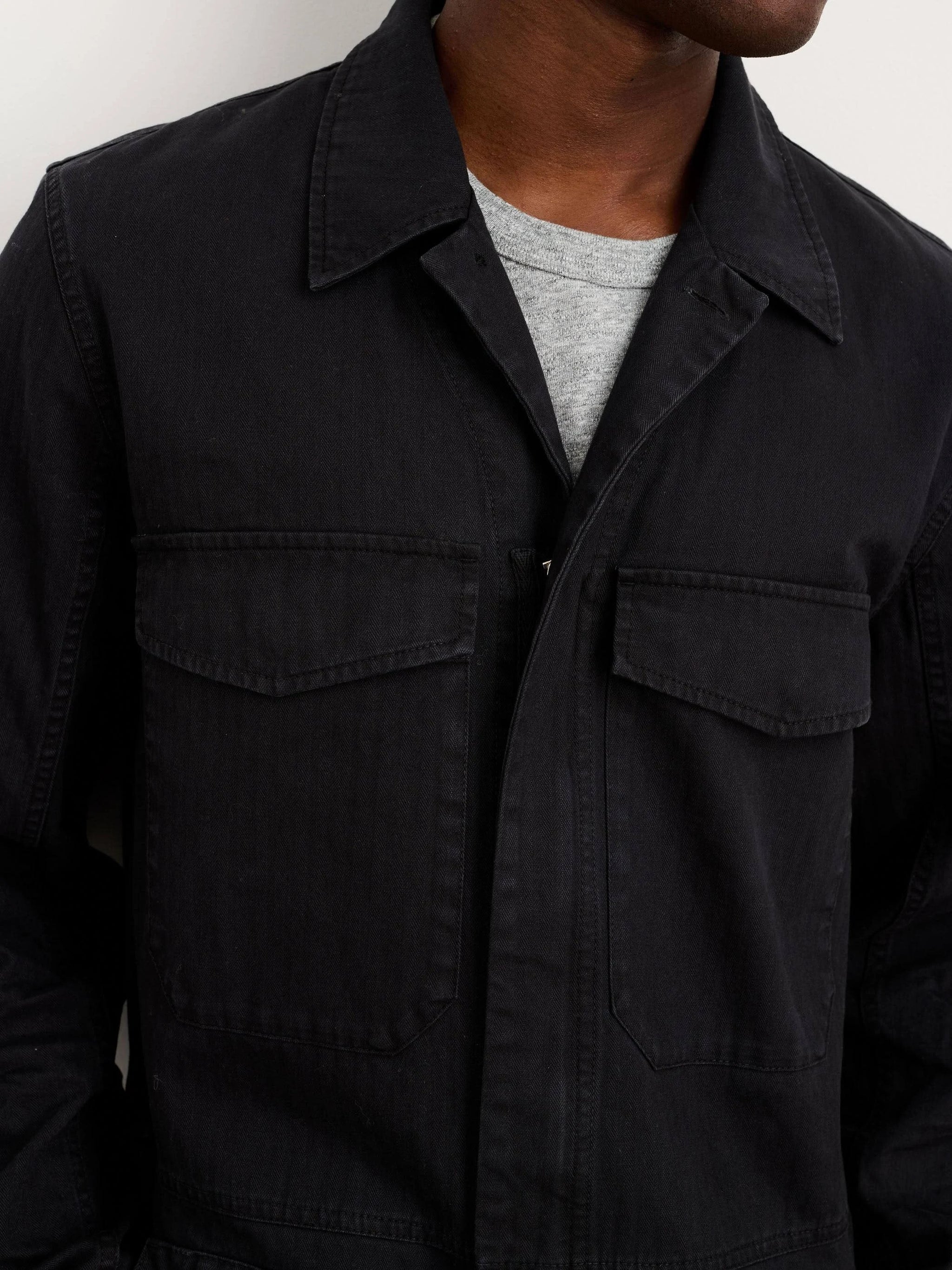 UrbanFit Men's Slim-Fit Zipper Jumpsuit