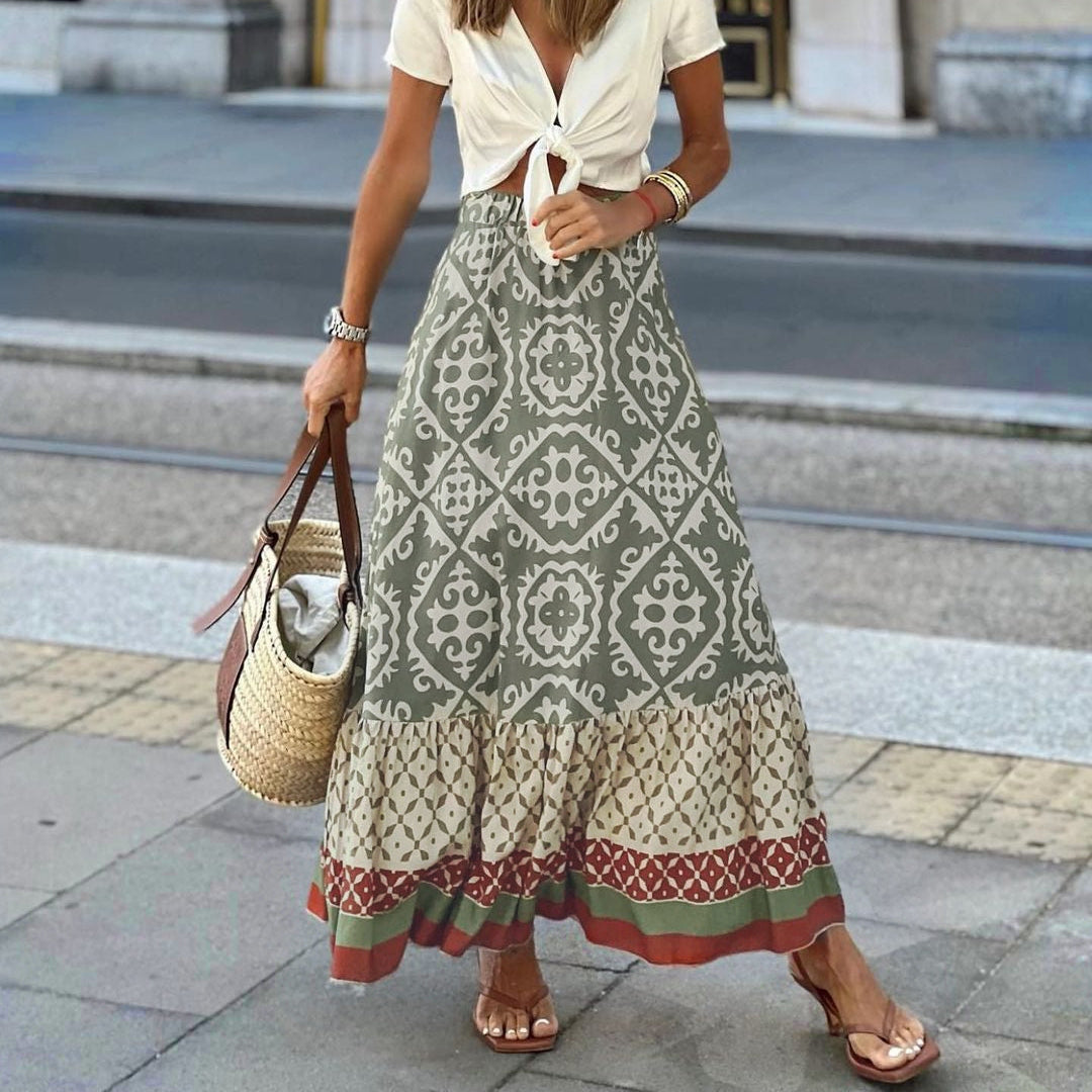 Cassey - Bohemian Style Skirt