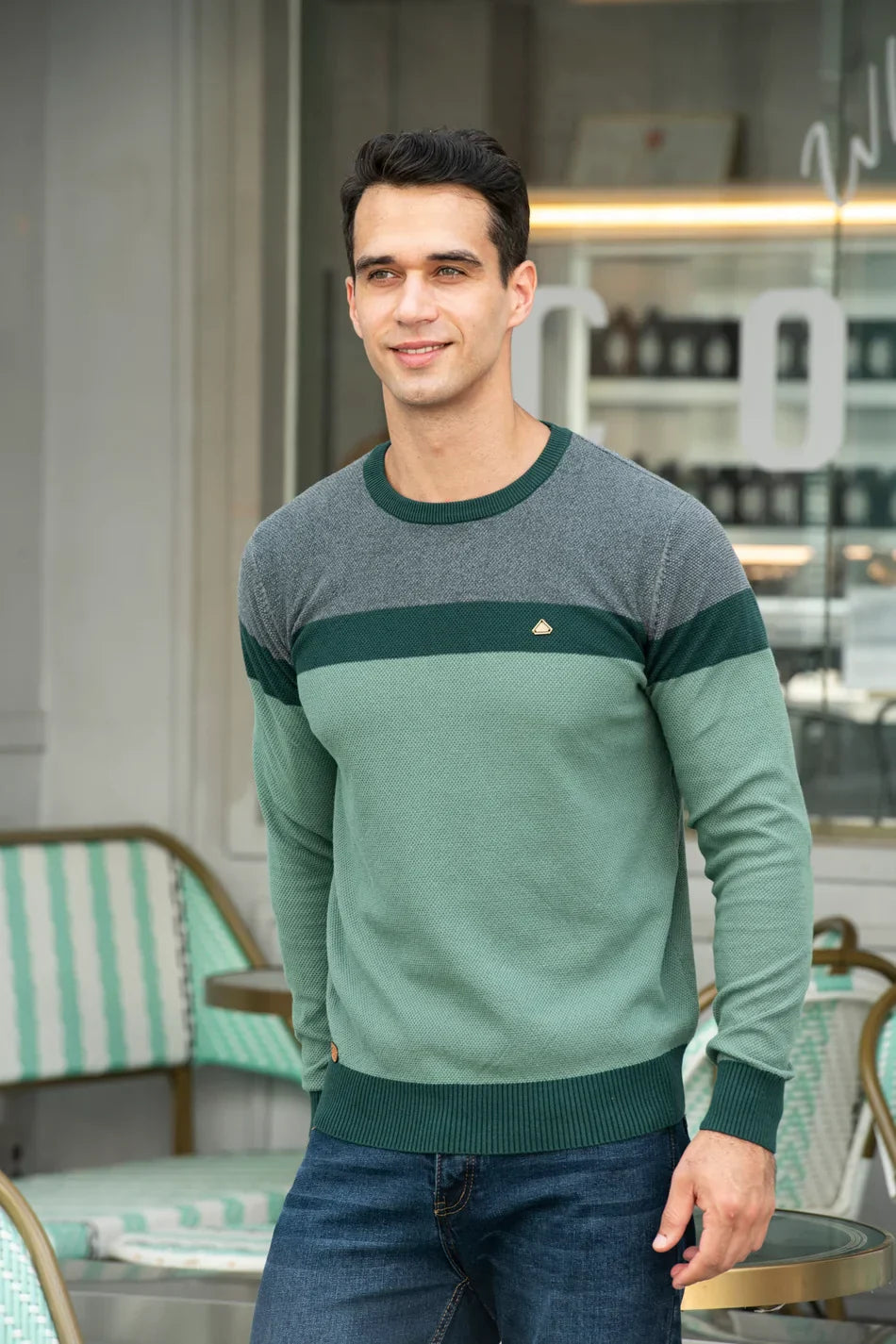 Rugged Knit Men’s Sweater