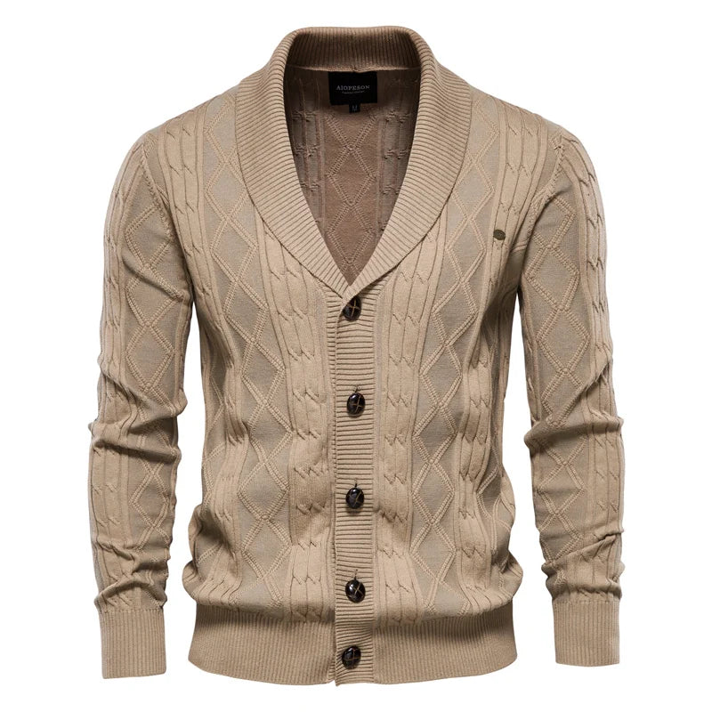 Men's Button Cardigan