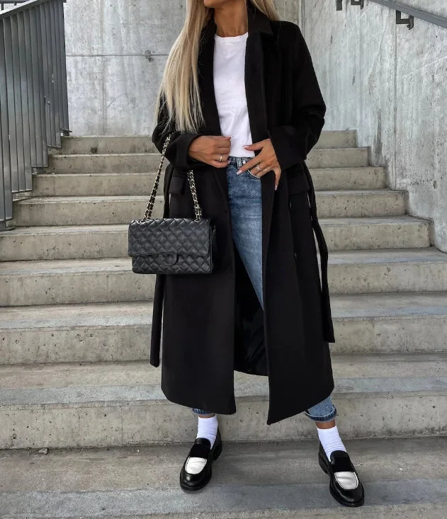 Wilma™ | Elegant Double-Breasted Wool Coat