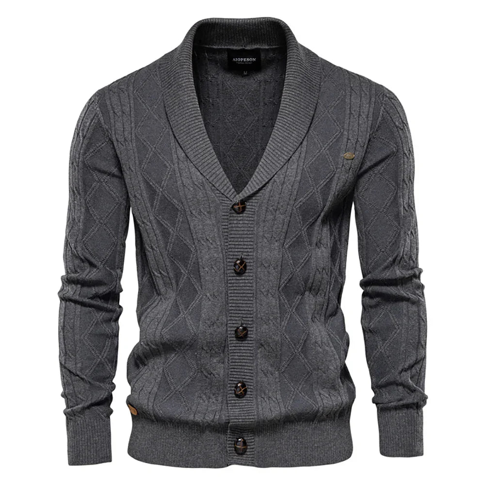Men's Button Cardigan