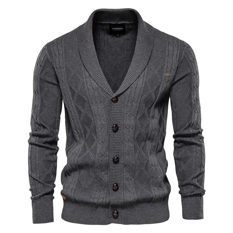 Men's Button Cardigan
