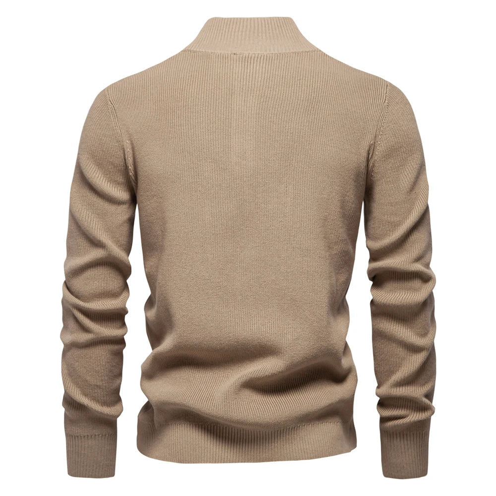 Men's Button-Design Sweater