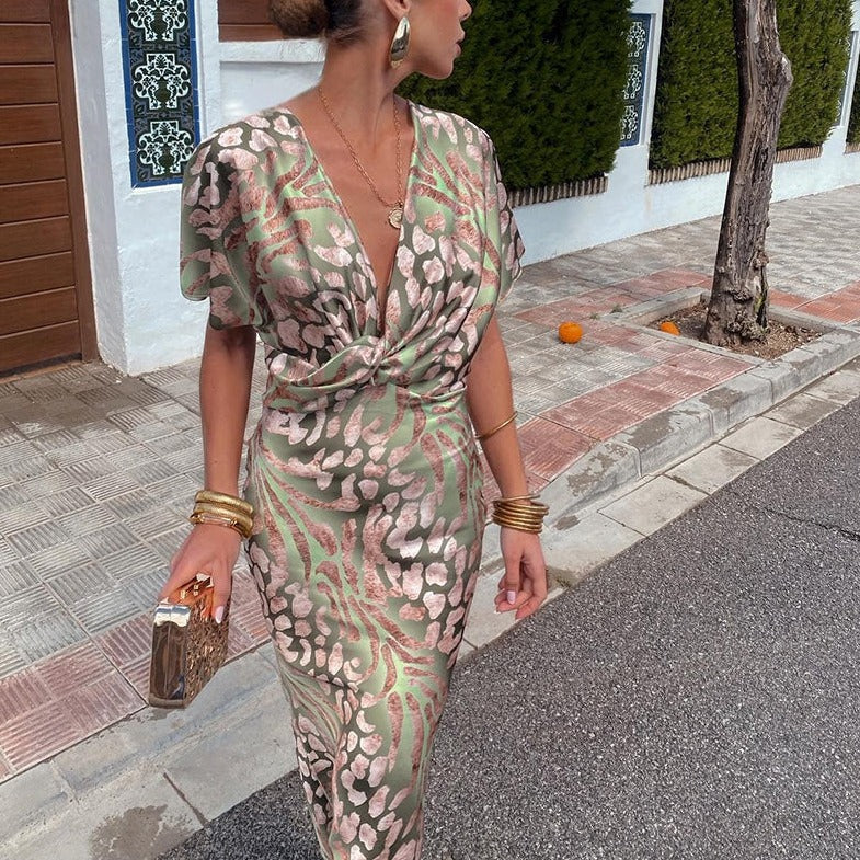ASHA™ | TWISTED MAXI DRESS
