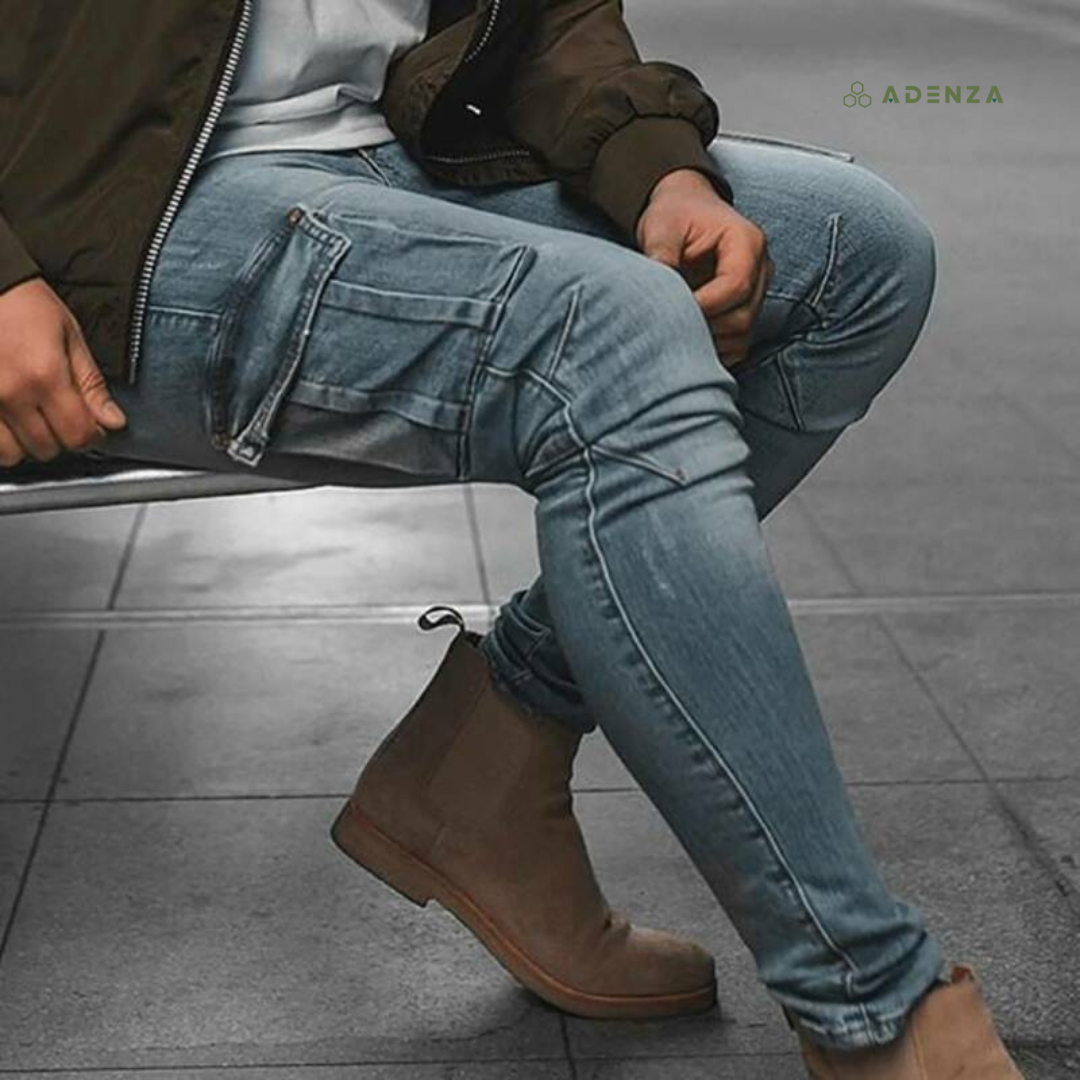 Maxwell™| Stretch Cargo Jeans