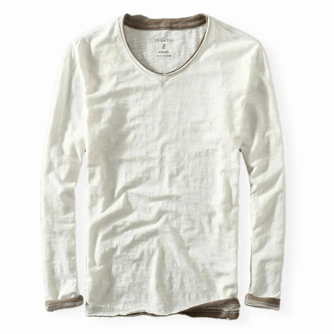 Nick™ | Elegant Contrast Casual Cotton Sweater