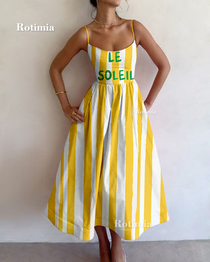 Holiday Streak Print Shirt & Shorts Two-Piece Set