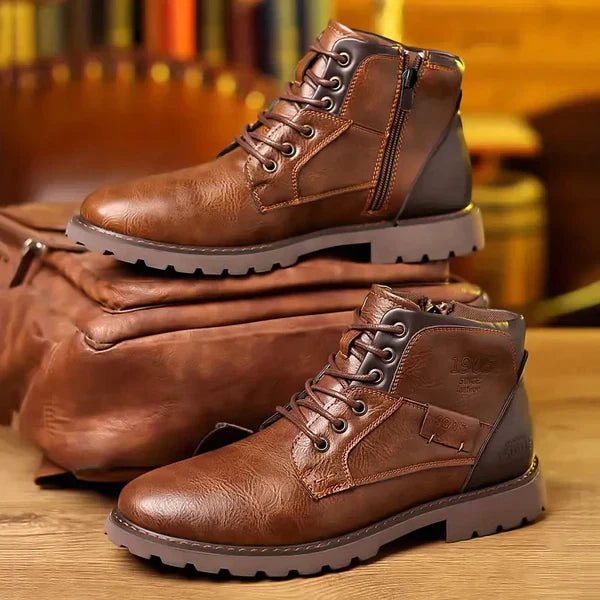 Jethro | Rugged Lace-Up Boots