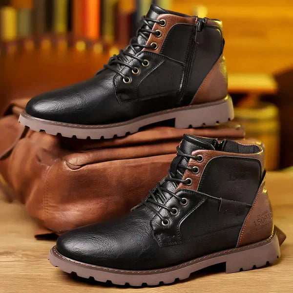 Jethro | Rugged Lace-Up Boots