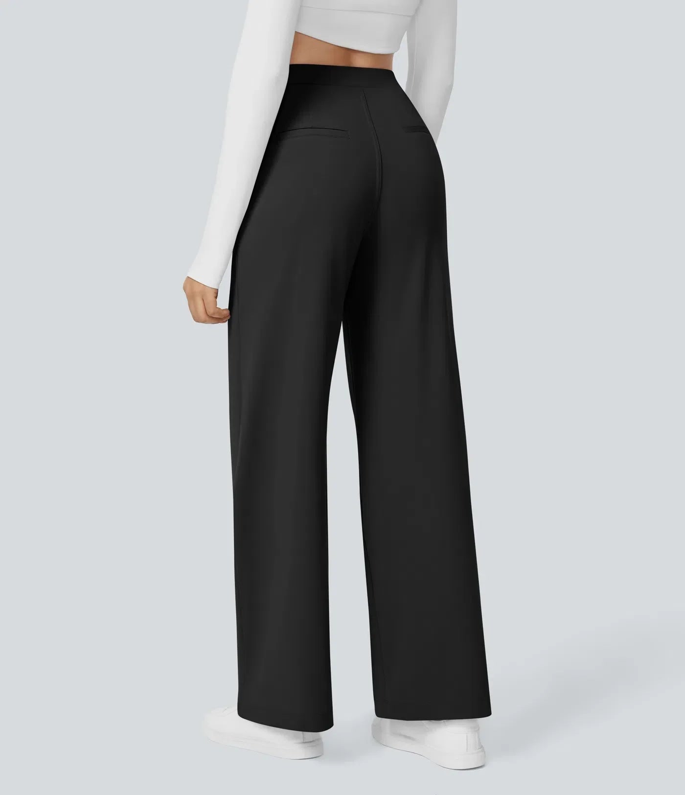 Adira™ | Timeless High-Waisted Flared Trousers