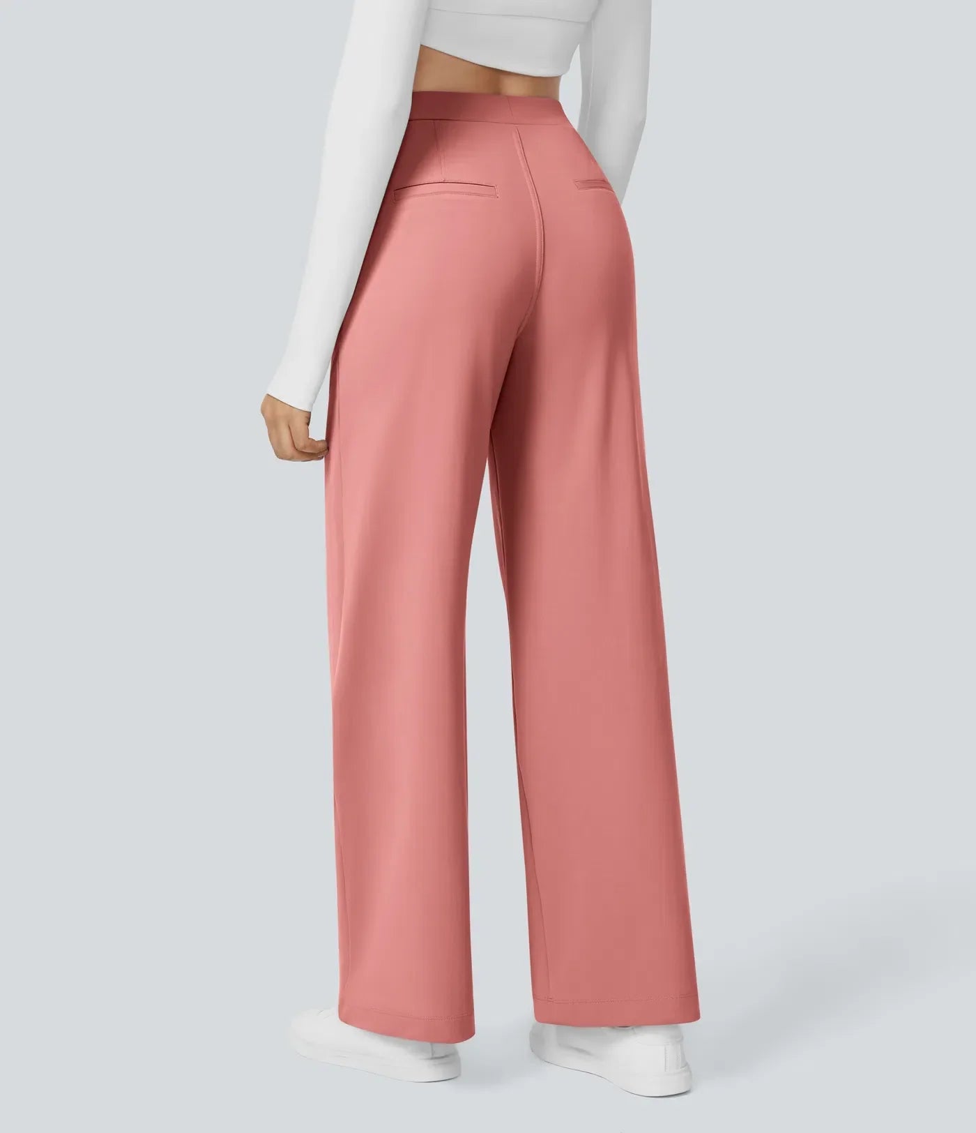 Adira™ | Timeless High-Waisted Flared Trousers