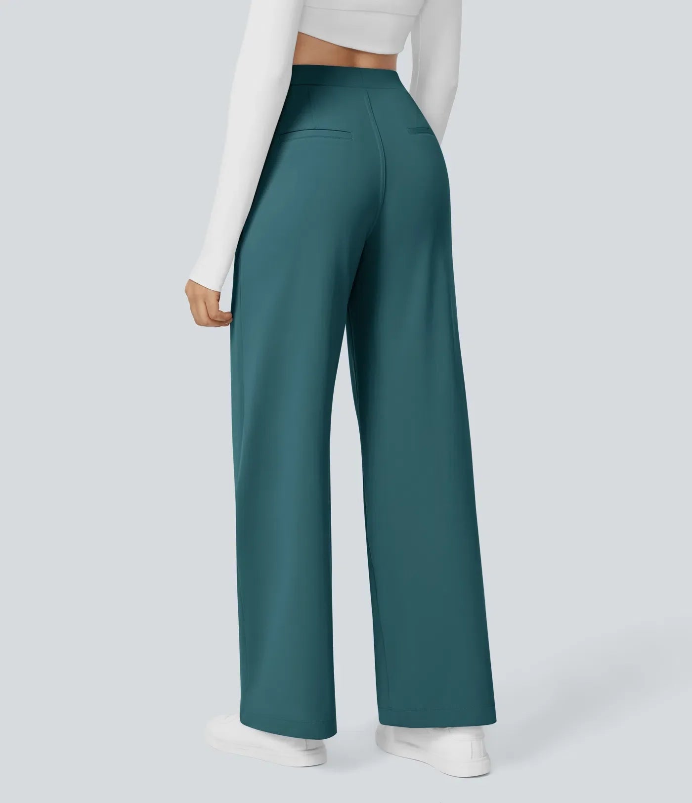 Adira™ | Timeless High-Waisted Flared Trousers