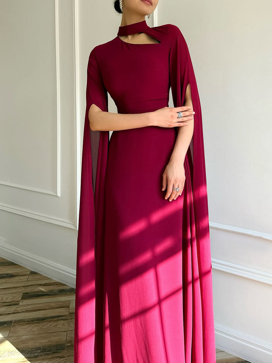 Lightweight gauze party dress