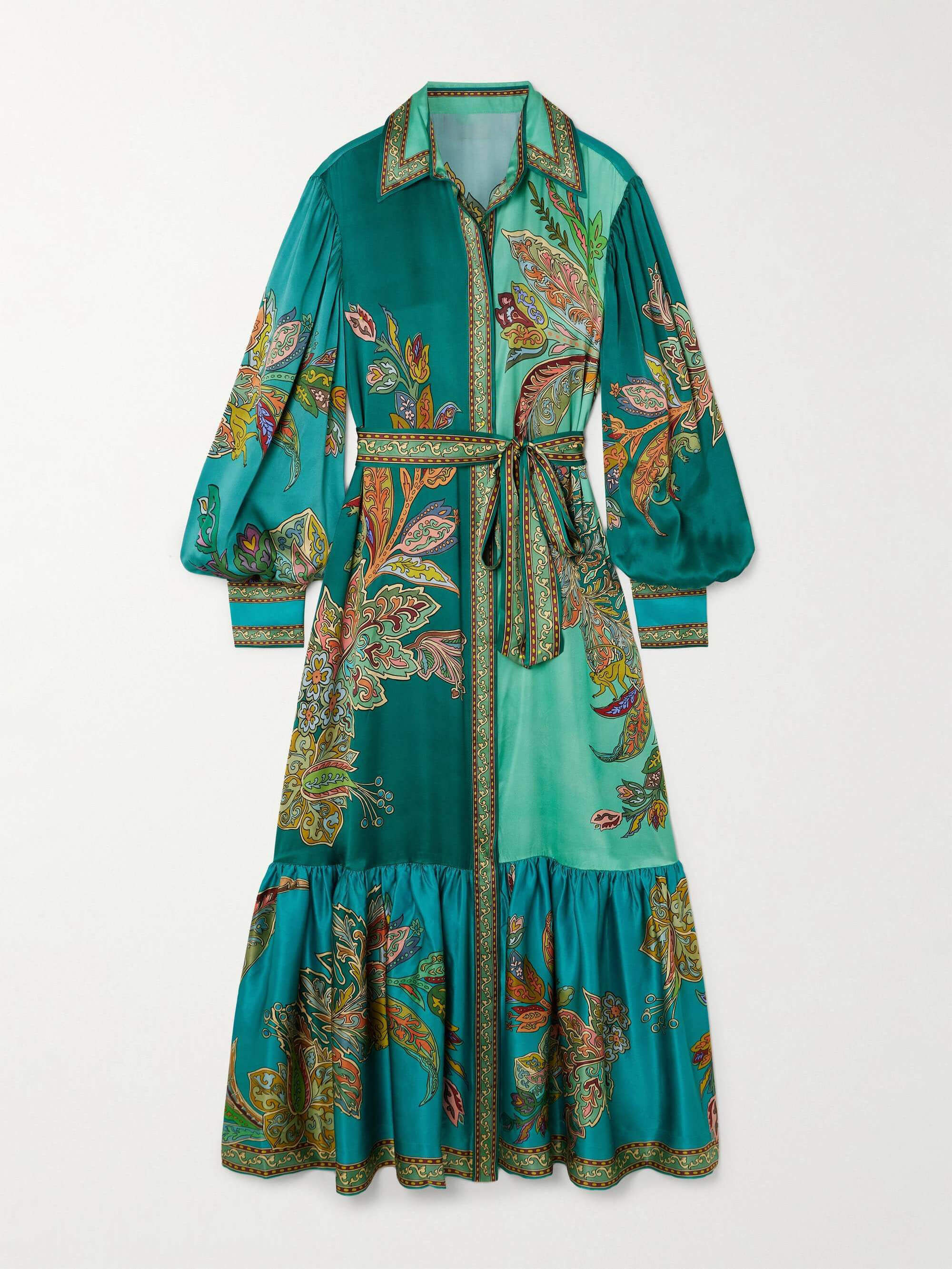 Peyton™ - Floral Print Midi Dress