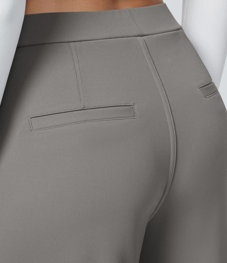 Adira™ | Timeless High-Waisted Flared Trousers