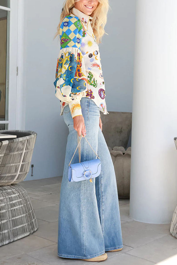 Maddison™ - Love Balloon Sleeve Shirt