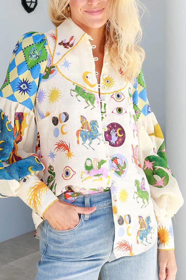 Maddison™ - Love Balloon Sleeve Shirt