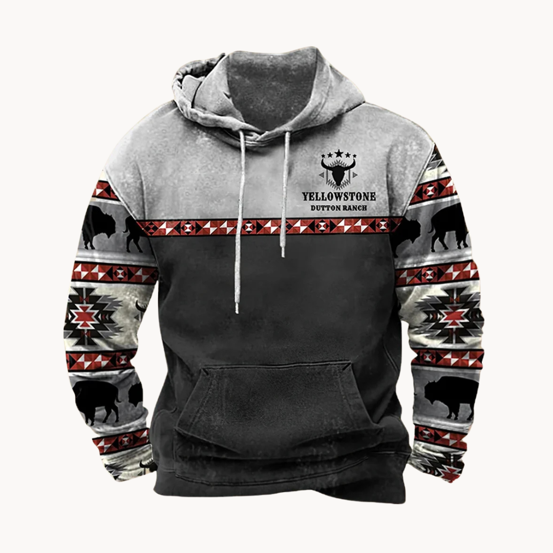 Matteo | Buffalo Pullover Hoodie