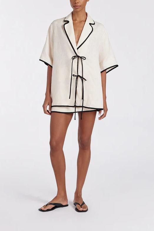 NAYLA CREAM Skirt Set
