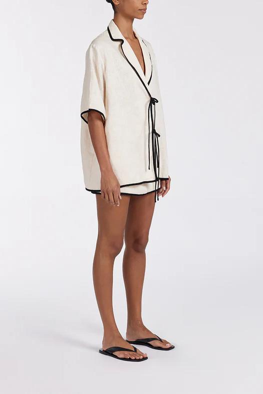 NAYLA CREAM Skirt Set
