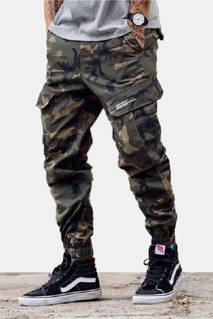 TACTICAL CAMO CARGO TROUSERS