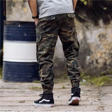 TACTICAL CAMO CARGO TROUSERS