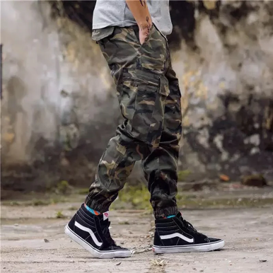 TACTICAL CAMO CARGO TROUSERS
