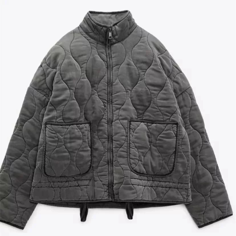 Maya | Vintage Quilted Cotton Jacket